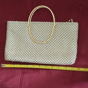 Vintage metal mesh handbag